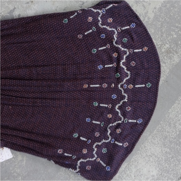 Free People In The Clouds Tunic Dress Beaded Sequin Boho Embroidered sz XS NWT - Picture 10 of 15